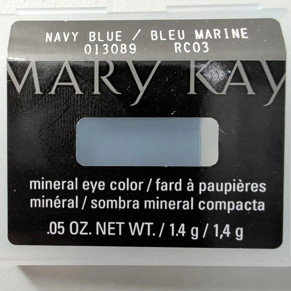 Mary Kay Mineral Eye Color Navy Blue 013089 RC03 Matte Eyeshadow .05 oz New